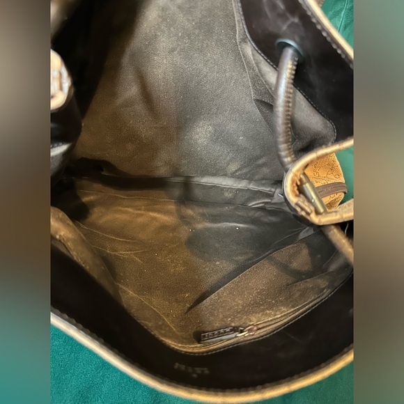 ❤️Gucci GG Canvas & Leather Bucket Style Bag - Picture 7 of 12